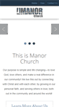 Mobile Screenshot of manorchurch.org